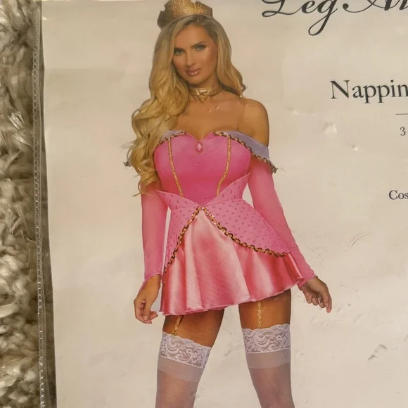 Leg Avenue Pink Princess Costume! HALLOWEEN COSTUME! - Picture 6 of 6